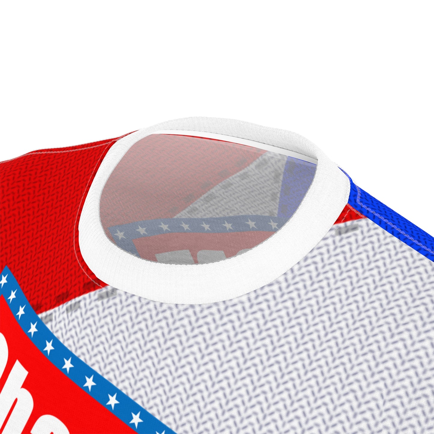 ChatGPT Pa' Gobernador - "Es Inteligencia" - Version Patriotica - Unisex Cut & Sew Tee (AOP)