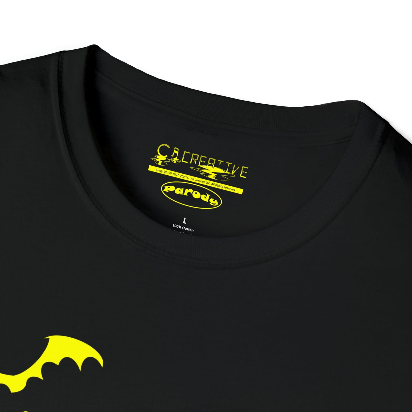 "Imponderables About The Dark Knight" - Unisex Softstyle T-Shirt